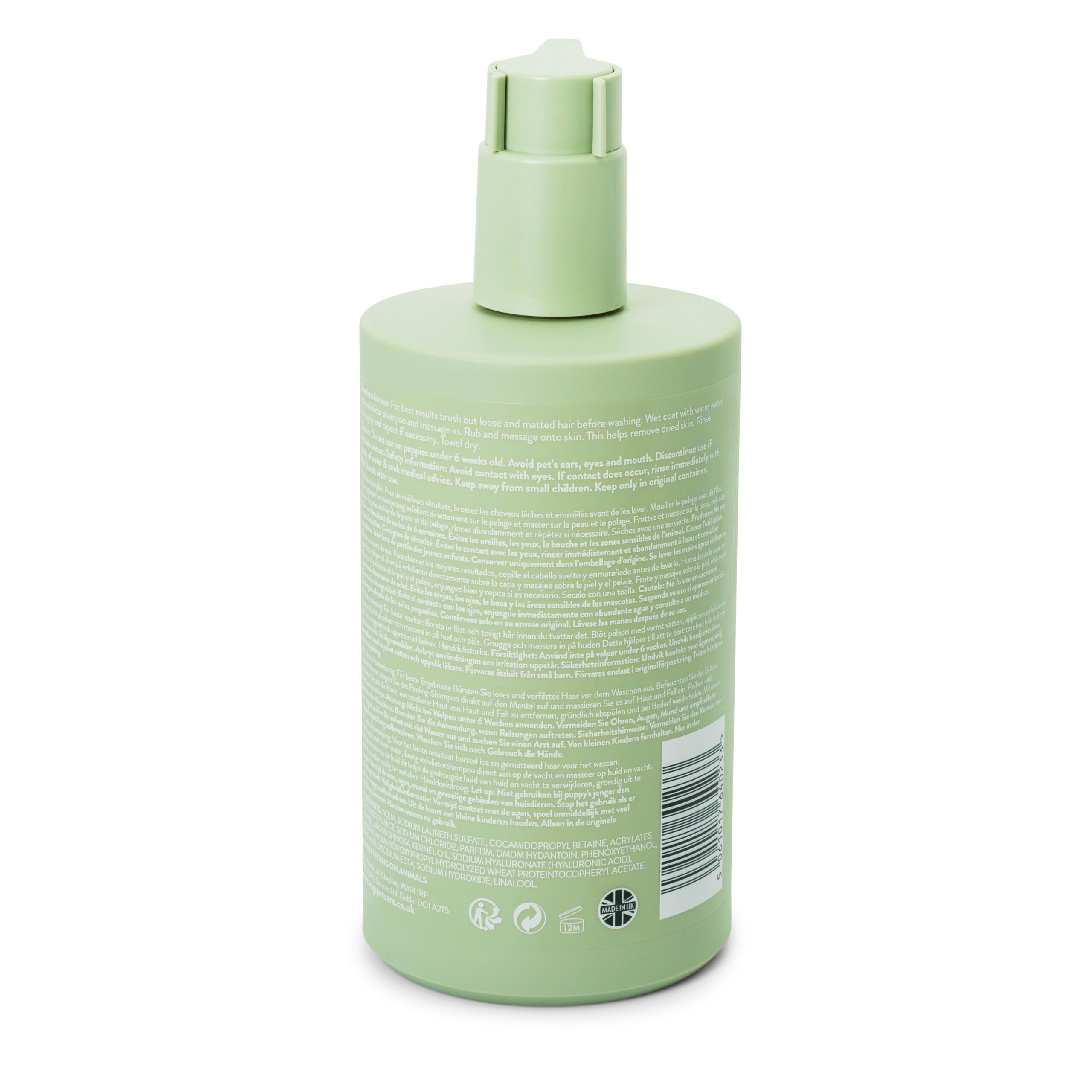 Volcanic Pumice Shampoo & Exfoliator 450ml - Image 2